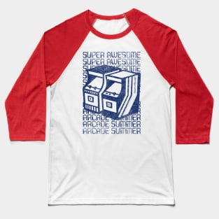 SUPER AWESOME ARCADE SUMMER Baseball T-Shirt